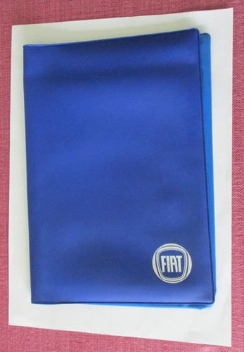 Genuine fiat owners manual - fiat,