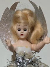 Vintage Mid Century 50's 60s Dibro Christmas Tree Fairy Angel Topper Decoration