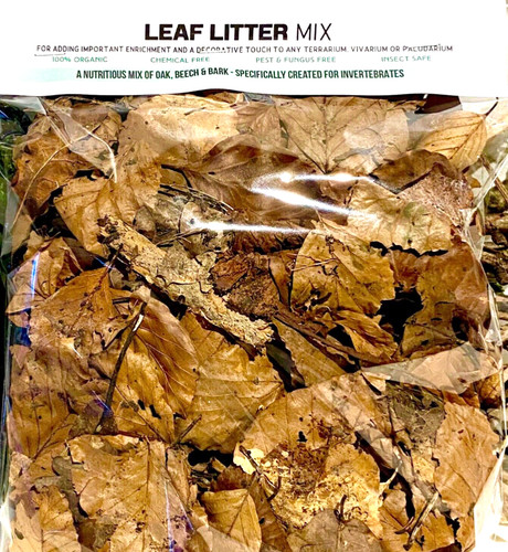 Leaf litter mix - litter, oak)
