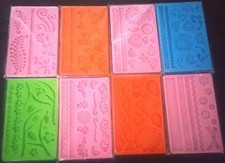 SILICON SUGAR CRAFT CAKE DECORATING MOULD ROSE BEADS FLOWERS BUTTERFLY 