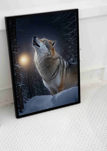 Wild wolf poster full - wild,