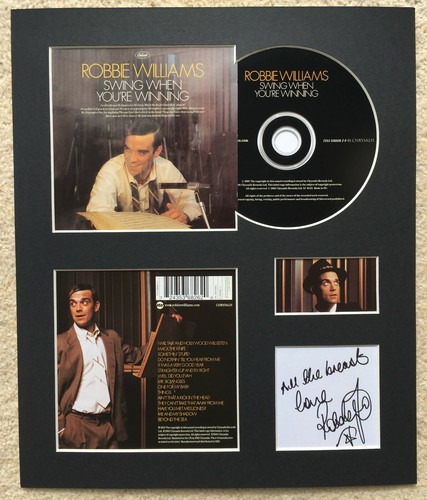 Robbie williams signed - -,