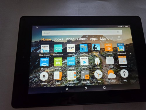 Amazon fire - hd, (4th