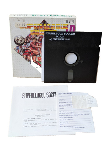 Super league soccer amiga - league,