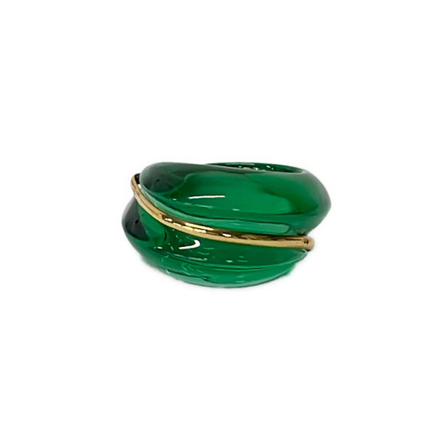 Baccarat 18k yellow gold green - yellow,