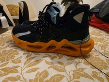 Ecko UNLTD Athletic Running Shoes ~ Navy / Orange ~ Men's Size uk 9 US size 10