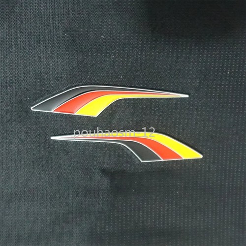 Pair chrome germany - pair, flag