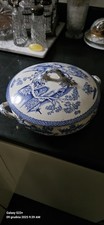 Antique English Blue & White