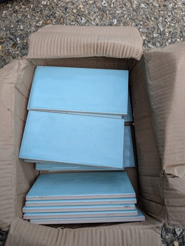 Aqua ceramic wall tiles - aqua,