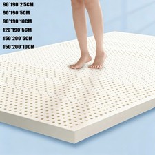 Natural latex mattress thin - natural,