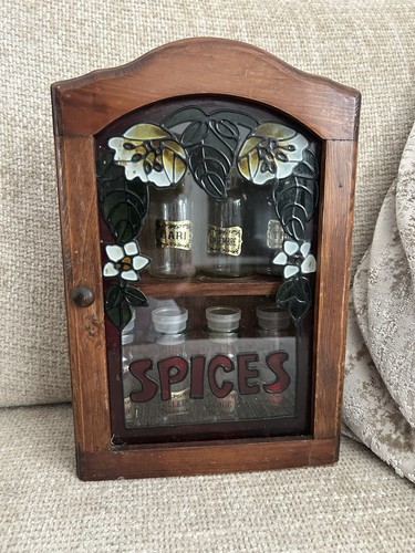 Vintage wooden spice - vintage,
