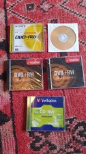 2 x  Sony & 2 x imation DVD-RW 4.7GB + 1 X CD-RW 700MB