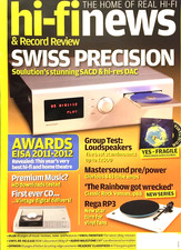 HI-FI NEWS AWARDS OCT 11 PHILIPS CD100 REGA RP3 SOULUTION 540 HRT STREAMER £3.99