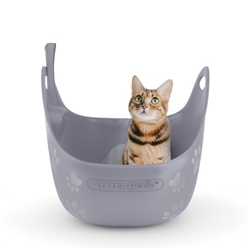 Litter genie box - litter, scoop