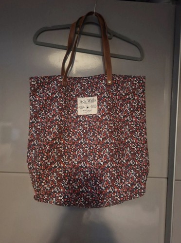 Jack wills floral tote bag - wills,