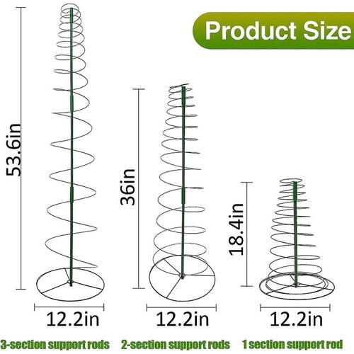 Iron spiral climbing support - iron,