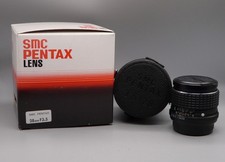Pentax SMC 28mm f/3.5 K Mount Wide Angle manual lens. Boxed and lovely condition