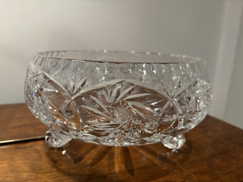 Vintage cut glass crystal - vintage,