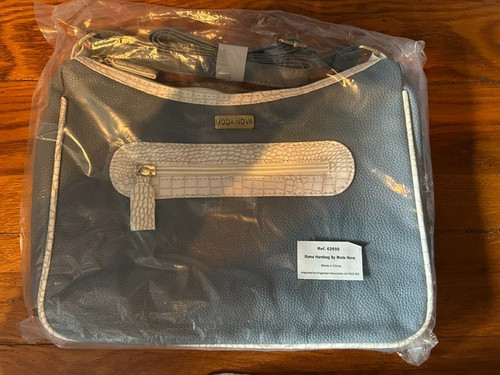 Moda nova handbag - nova, blue/grey