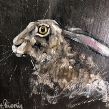20x17cm. HARE      ORIGINAL