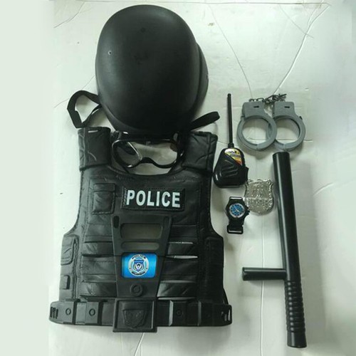Pieces kids police costume - pieces,