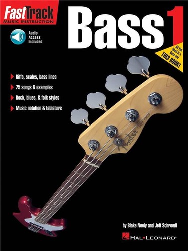 Fasttrack bass method 1 - method, book