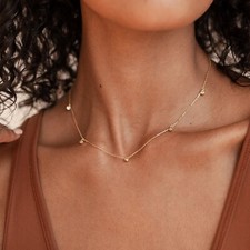 18ct Gold-Plated Necklace with