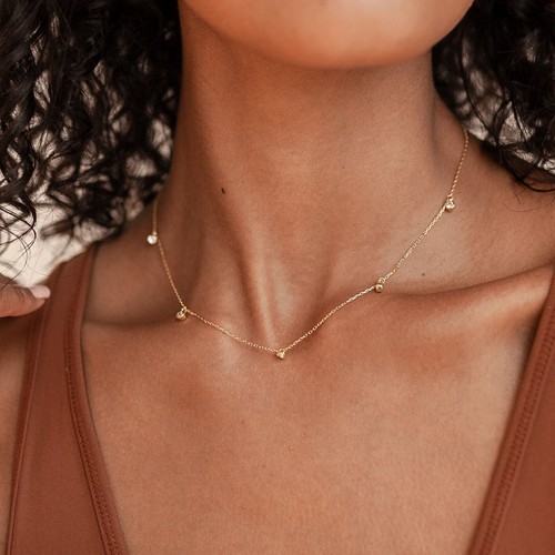 18ct gold plated - gold-plated, necklace
