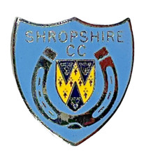 Vintage Old The Caravan Club Shropshire Area Members Enamel Badge