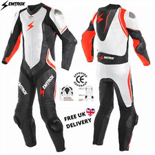 Premium Leather Motorbike Suit  Stylish Gear for Ultimate Motorcycle Ride