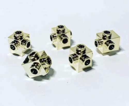 Lego chrome gold - chrome, plated