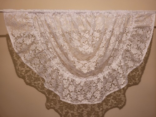 Snowdrop white semi jacquard - white, semi-jacquard