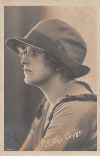 Postcard actresses gladys - postcard,