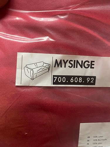 Ikea mysinge cover for seat - cover,