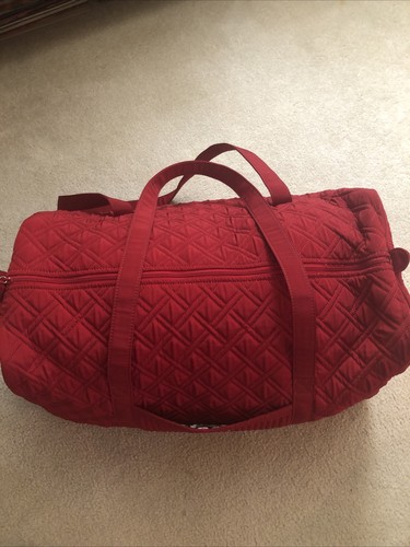 Vera bradley large red duffle - vera,