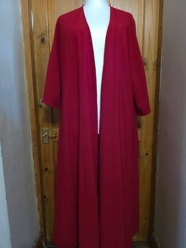 Long heavy jersey duster coat - heavy,