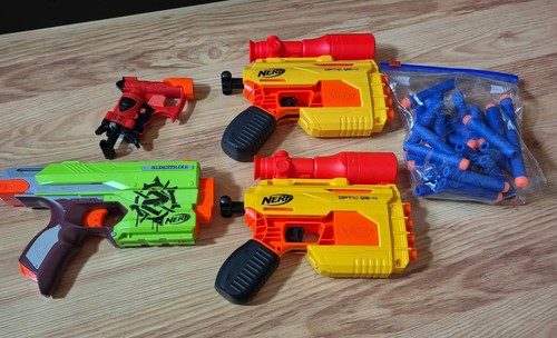 Nerf guns bundle blasters - guns, 4