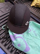 Charles Owen 56cm Skull Cap. Has A Scratch But Not Been In A Fall Very Useable