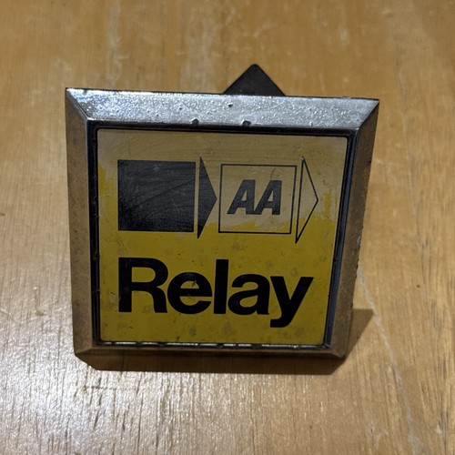 Vintage relay metal car - vintage,