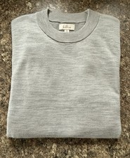 Next Men’s 100% Merino Wool Jumper, Grey (size Small)