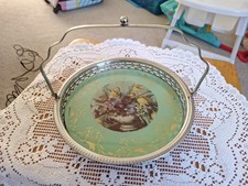 Vintage Silver-Plated Cake