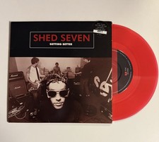 Shed Seven -  Getting Better   7”   Red Vinyl