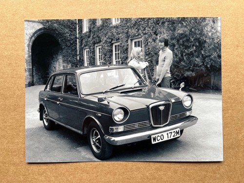 Wolseley six press photograph - wolseley,