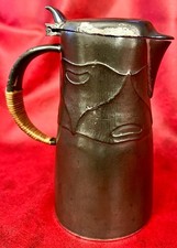 1904:  Archibald Knox for Liberty Tudric . . . Pewter Hot Water Pot
