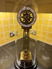 Antique Style Congreve Torison Rolling Spring Skeelington Clock Glass Dome 60cm