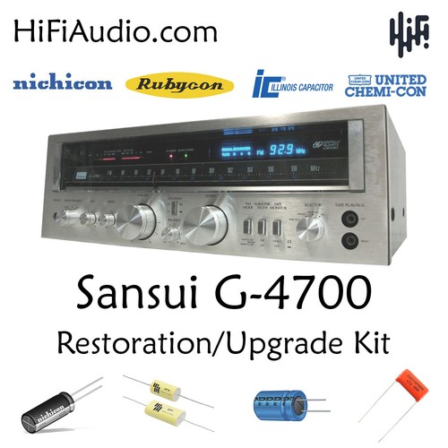 Sansui 4700 rebuild - g-4700,
