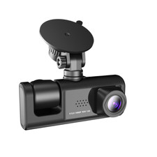 3 Lens Car Dash Cam 2in Front