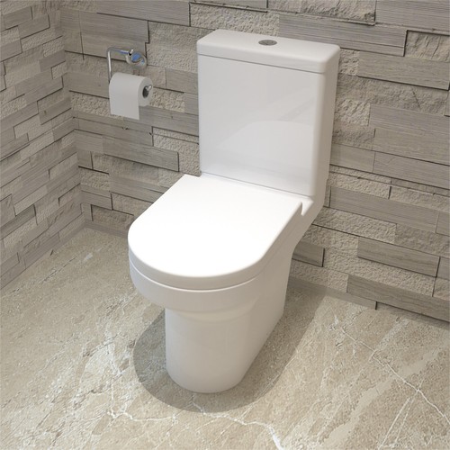 Aica bathroom rimless close - bathroom,