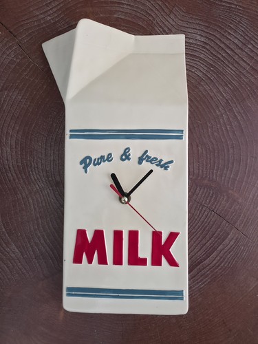 Vintage retro milk carton - retro,