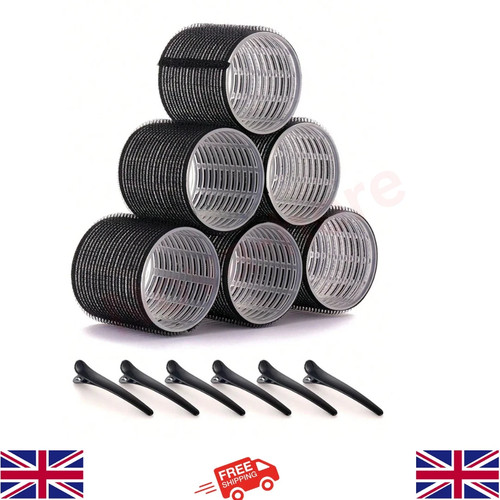 Jumbo hair curlers - jumbo, set